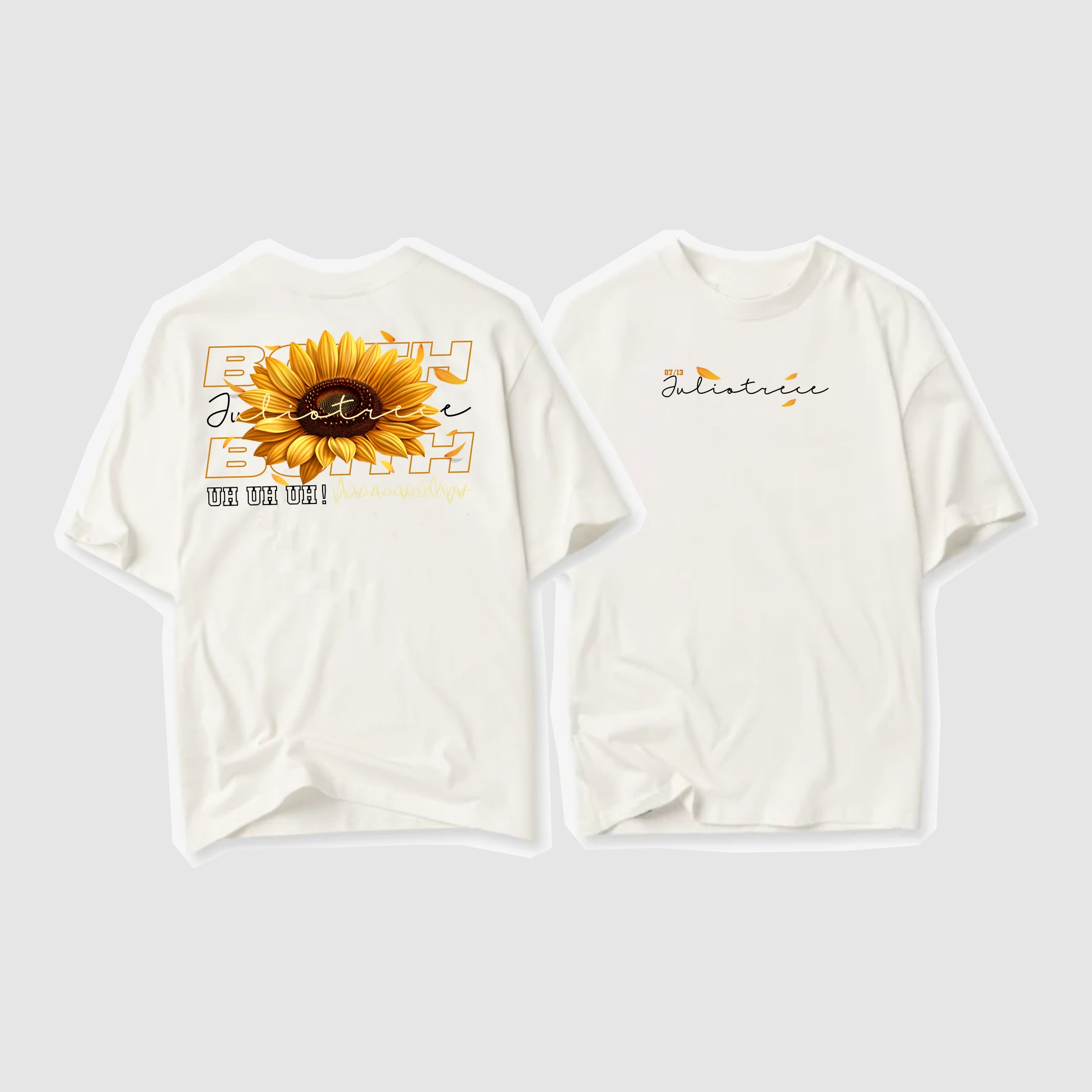 BCITH13 Sunflower Oversized T-Shirt – Men
